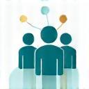 Graphic representing community support